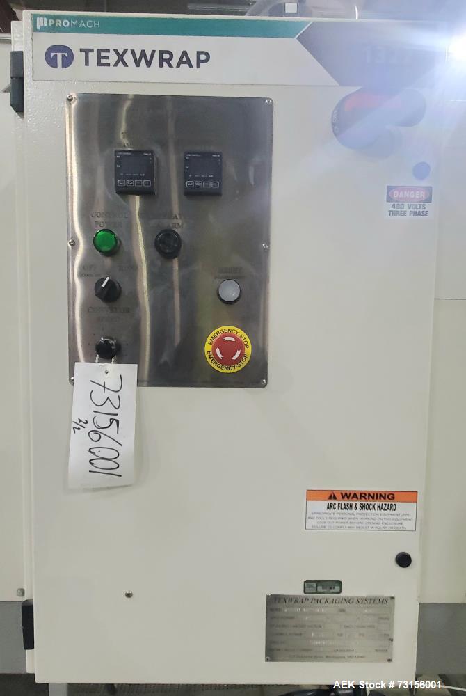 Used Texwrap Model ST-2011SSR Horizontal Side Seal Shrink Wrapper.